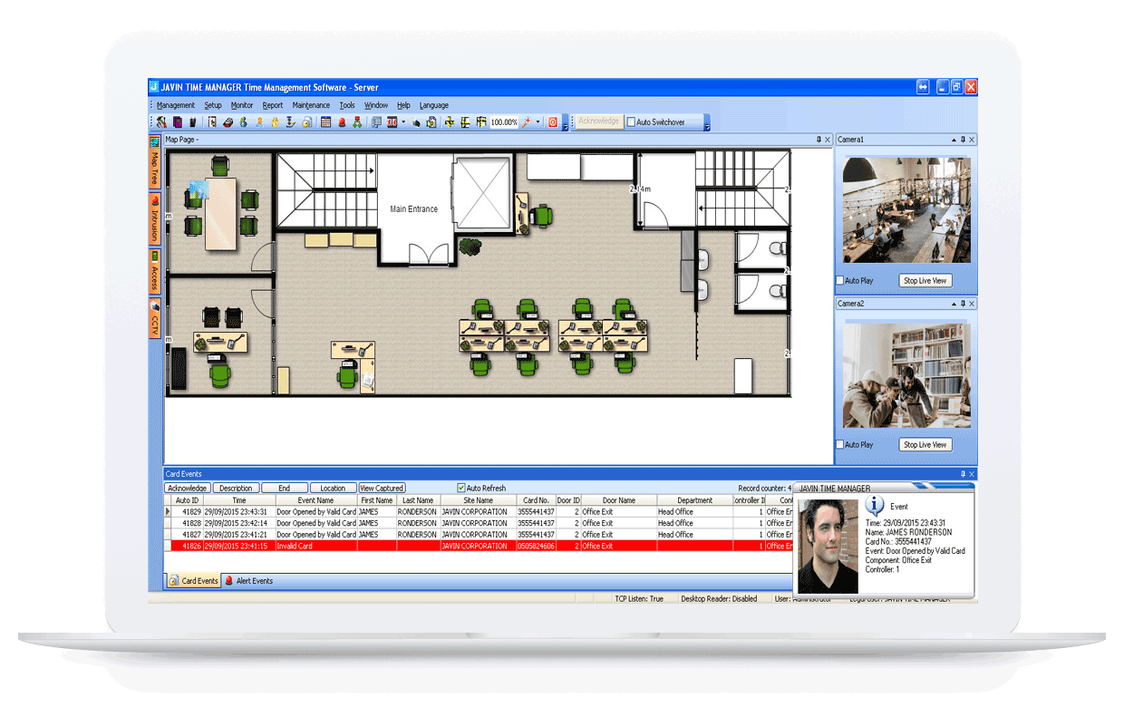 door access system software